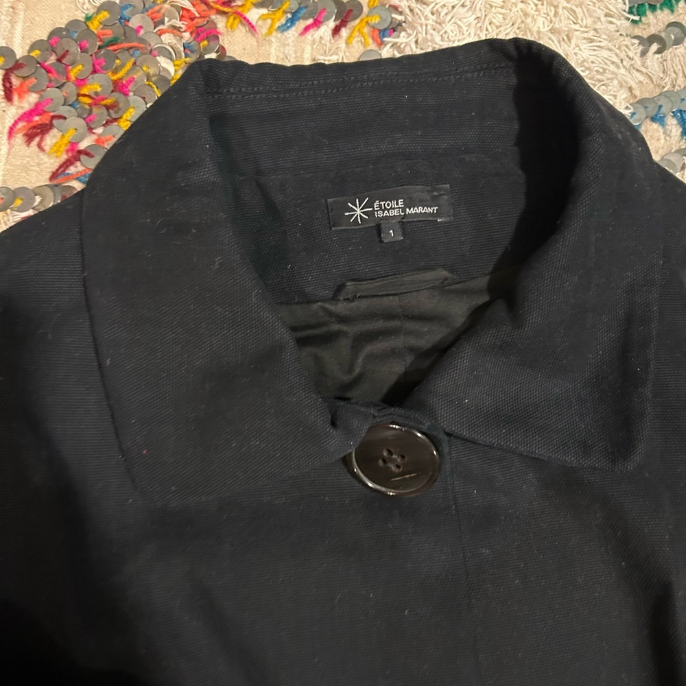 Isabel Marant Black Button Jacket - image 2